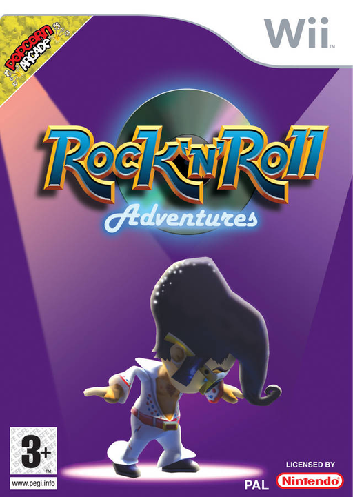 Rock 'n' Roll Adventures box art for Wii